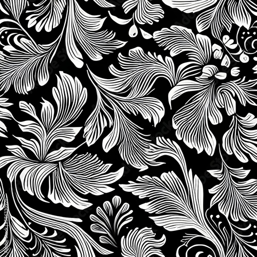 Pattern Black and White 