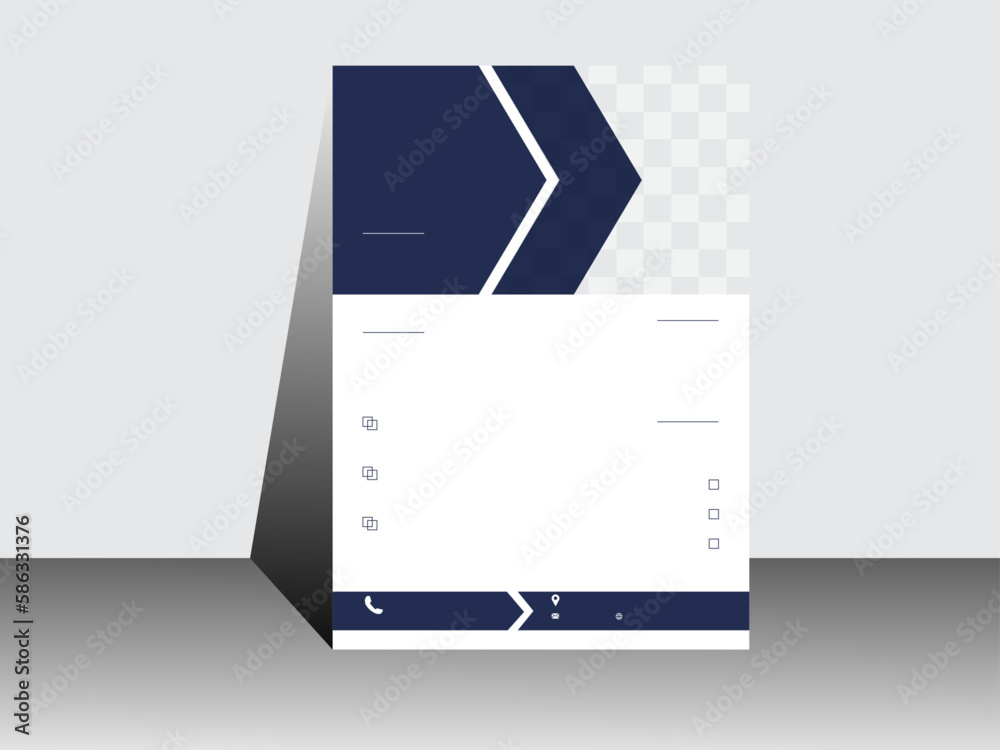 Professional creative and clean modern business flyer design template Professional creative and clean modern business flyer design template