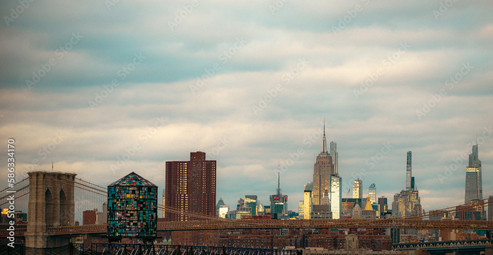 panorama of the Manhattan 