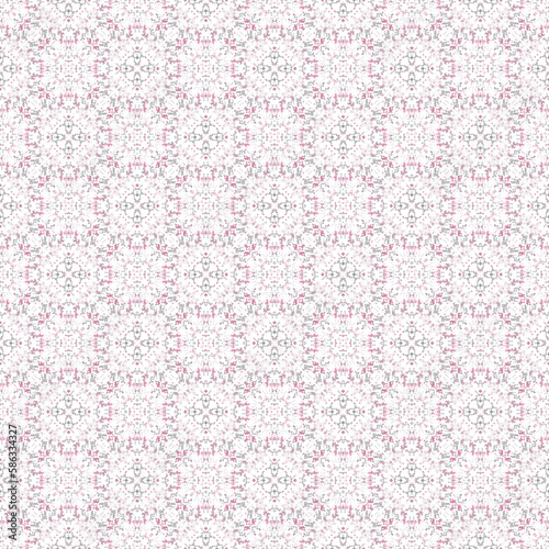 Seamless background pattern. Abstract geometric symmetric mosaic pattern.