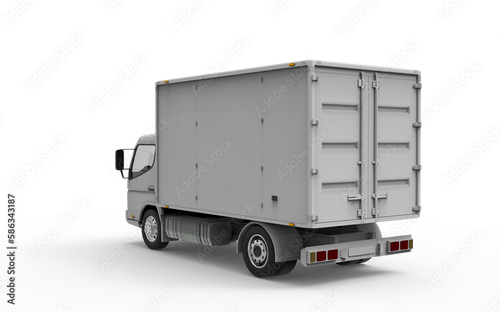truck isolated on white truck isolated on white