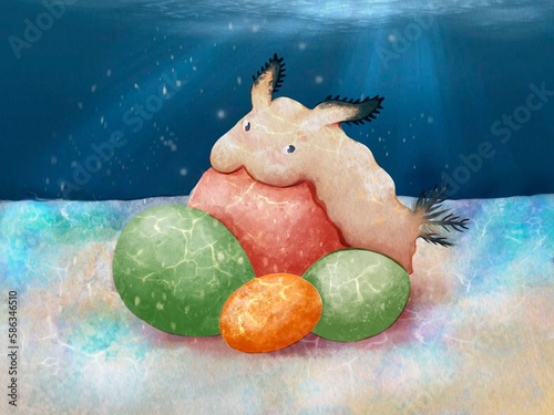 Easter Sea Bunny photo