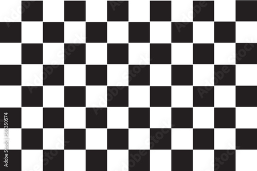 black and white checkers