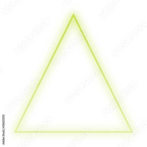 Basic shape Rectangle, triangle, circle Neon Futuristic sign frame colourful vector transparent file wallpaper
