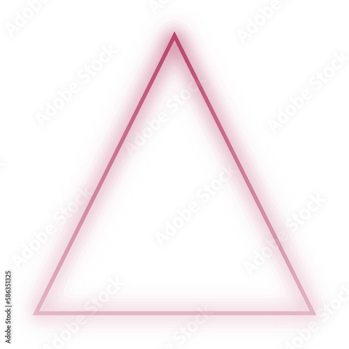 Basic shape Rectangle, triangle, circle Neon Futuristic sign frame colourful vector transparent file wallpaper
