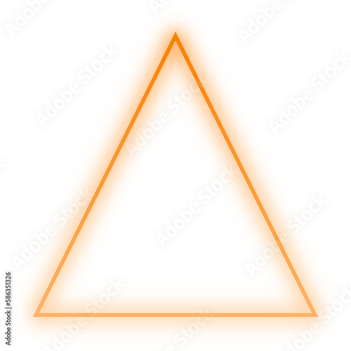Basic shape Rectangle, triangle, circle Neon Futuristic sign frame colourful vector transparent file wallpaper
