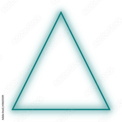 Basic shape Rectangle, triangle, circle Neon Futuristic sign frame colourful vector transparent file wallpaper

