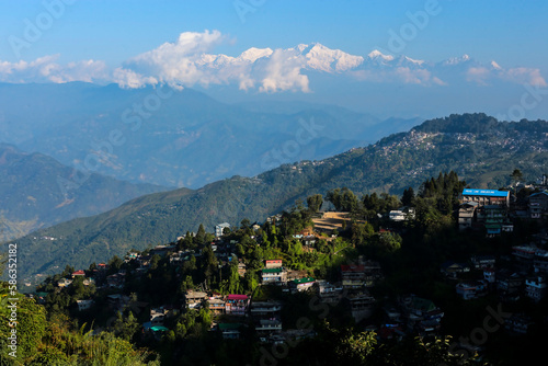 Kanchenjunga view from Darjeeling  India