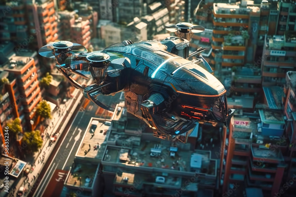 levitation technology propels autonomous flying cars across