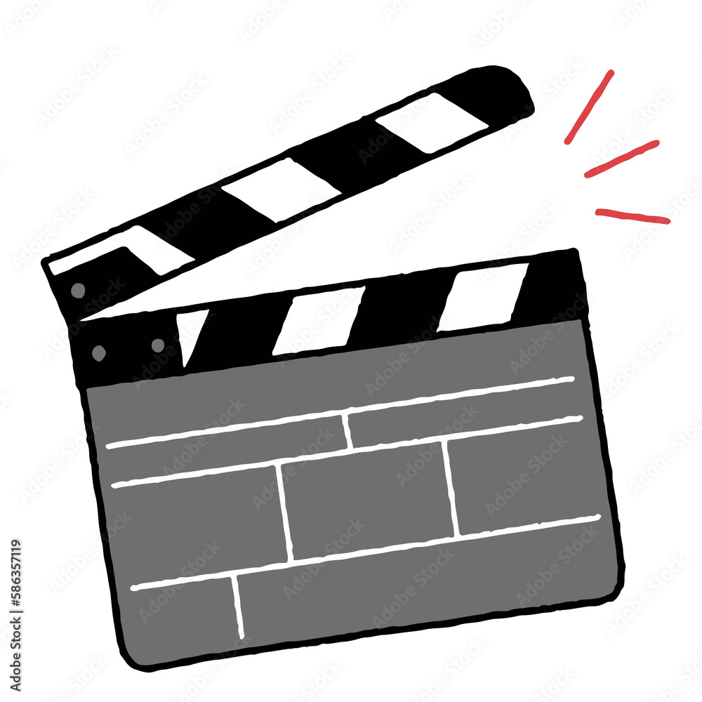 Fototapeta premium カチンコ