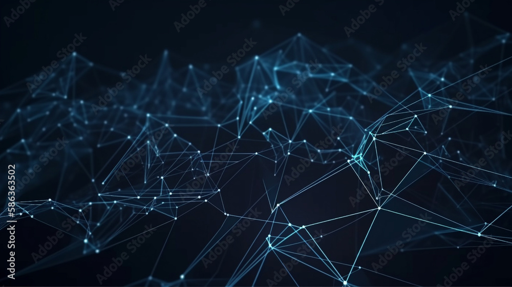 Obraz premium Digital Background. Created with Generative AI. 