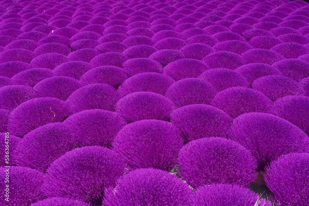 Obraz premium Incense pattern texture background in Asia, Vietnam.