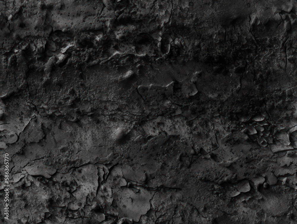 Dramatic concrete wall texture cement grunge seamless background created with Generative AI technology