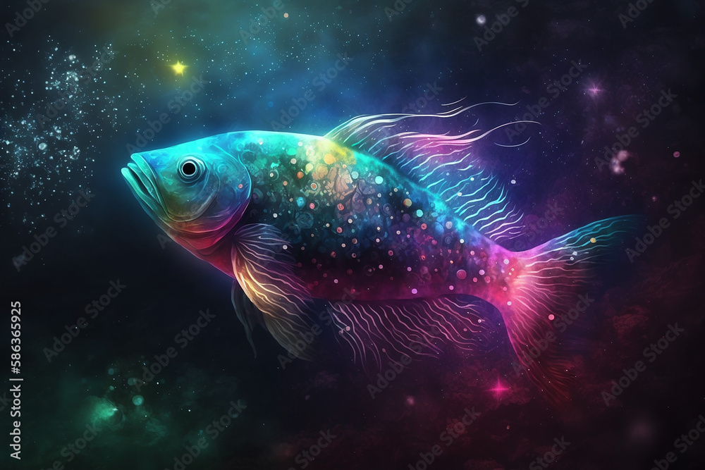 Spirit Animal - Fish, Generative AI