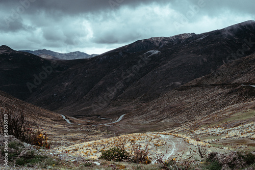 photos of the mountains, páramos, lagoon Mucubaji and frailejones of the Sierra Nevada national park in Mérida Venezuela, photo