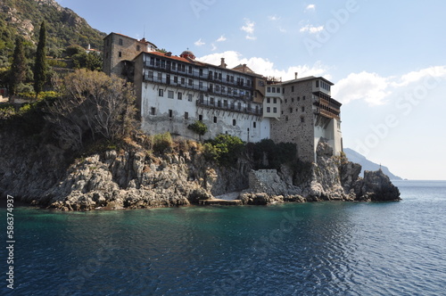 The Monastery of Osiou Grigoriou is a monastery built on Mount Athos 