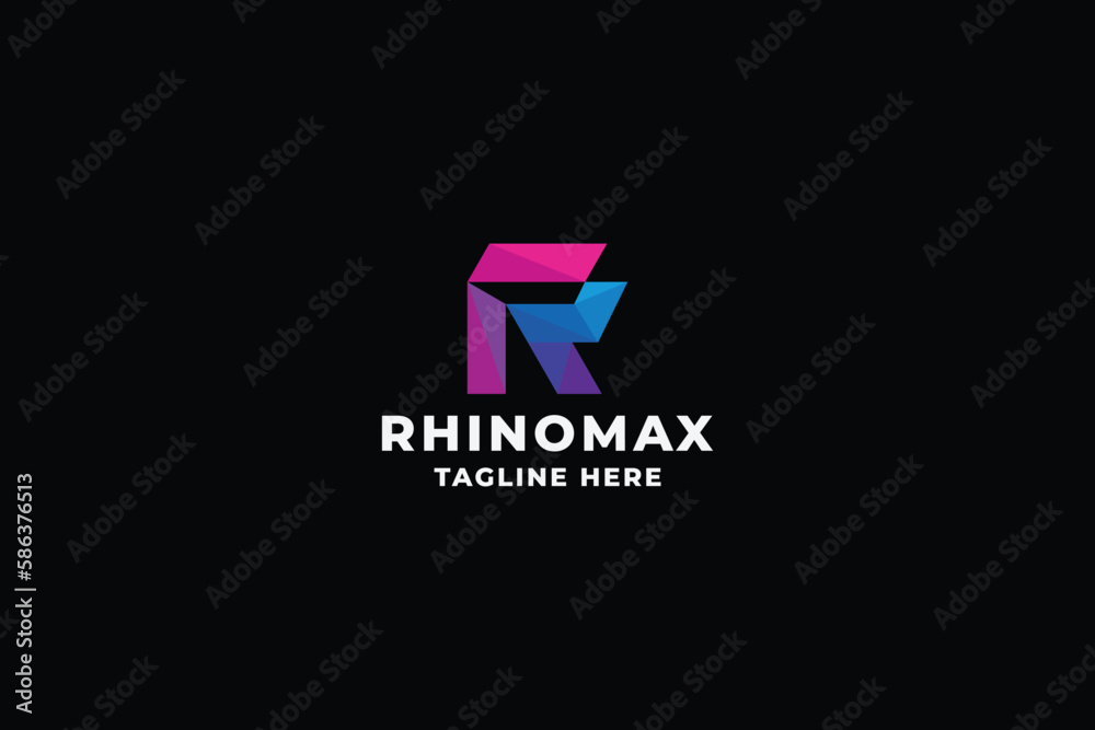 Rhinomax Letter R Logo Template
