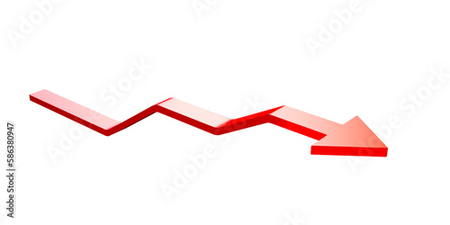 Red horizontal arrow. Point...