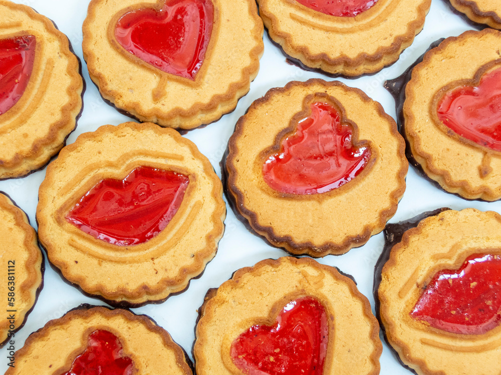 Cookies with marmalade Cookies with marmalade