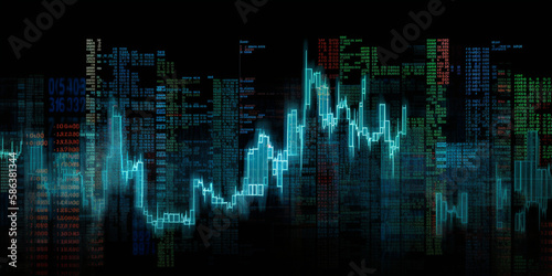 Stocks Symphony: Dynamic Background for Financial Presentations