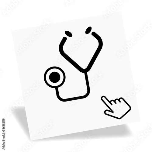 Logo bilan de santé.
