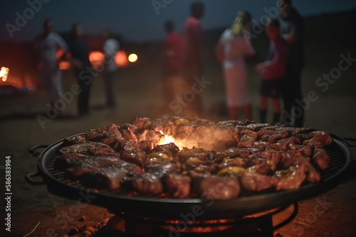 Braai Time: Exploring the Traditions of South African Barbecue and Meat Culture - AI Generative