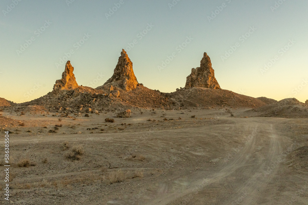 Sunrise in Trona Pinnacles - Desert Life