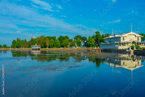 Kuursaal in Estonian town Haapsalu photo