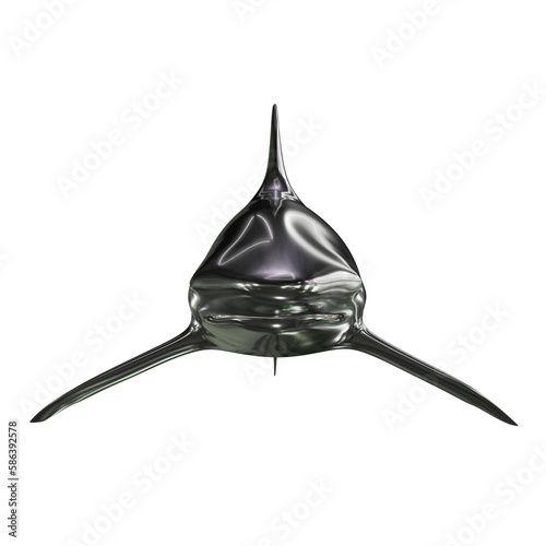 3D Rendering, Illustration Shark