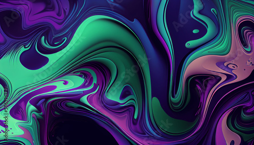 Abstract background with line illustration