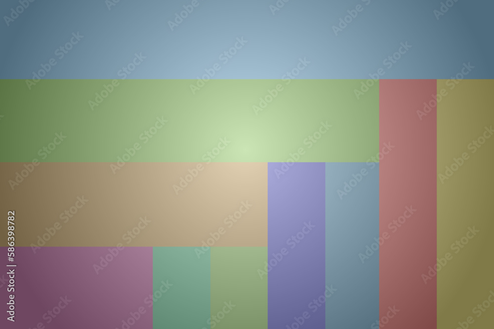 abstract vintage colorful background with squares rainbow vector illustration
