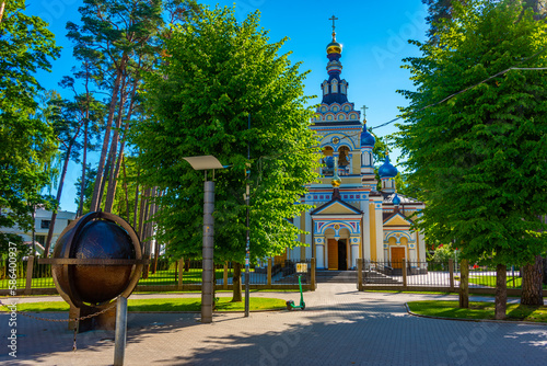 Orthodox Church in Majori, Jurmala, Latvia photo