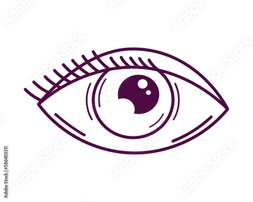 Eye icon symbol © Gstudio