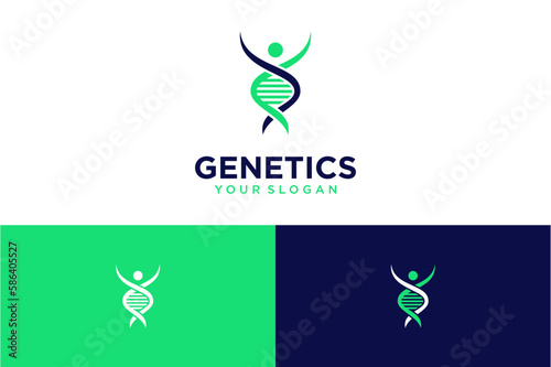 genetics logo design