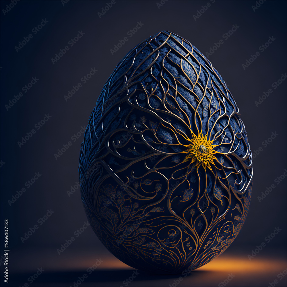 huevo de pascua de dragon, antiguo y decorado huevo de pascua de dragon, antiguo y decorado