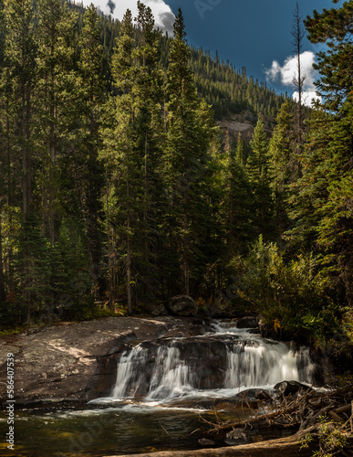 Copeland Falls  Wild Basin Area