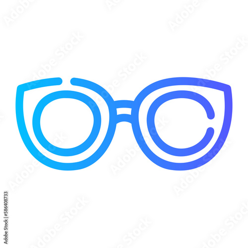 sunglasses gradient icon
