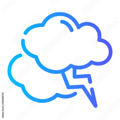weather gradient icon