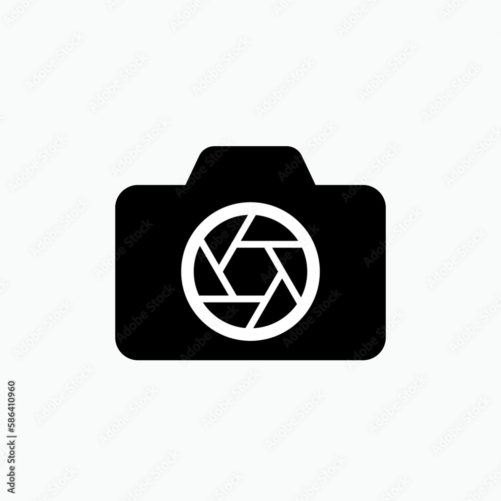 Camera Icon. Photography , Photographer Symbol - Vector. Camera Icon. Photography , Photographer Symbol - Vector.