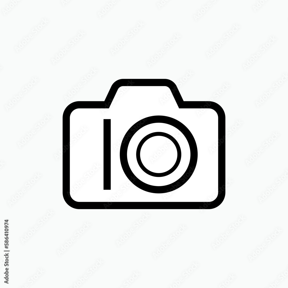 Camera Icon. Photography , Photographer Symbol - Vector. Camera Icon. Photography , Photographer Symbol - Vector.