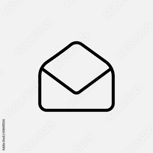 Mail Icon. E Mail, Correspondence  Symbol - Vector
