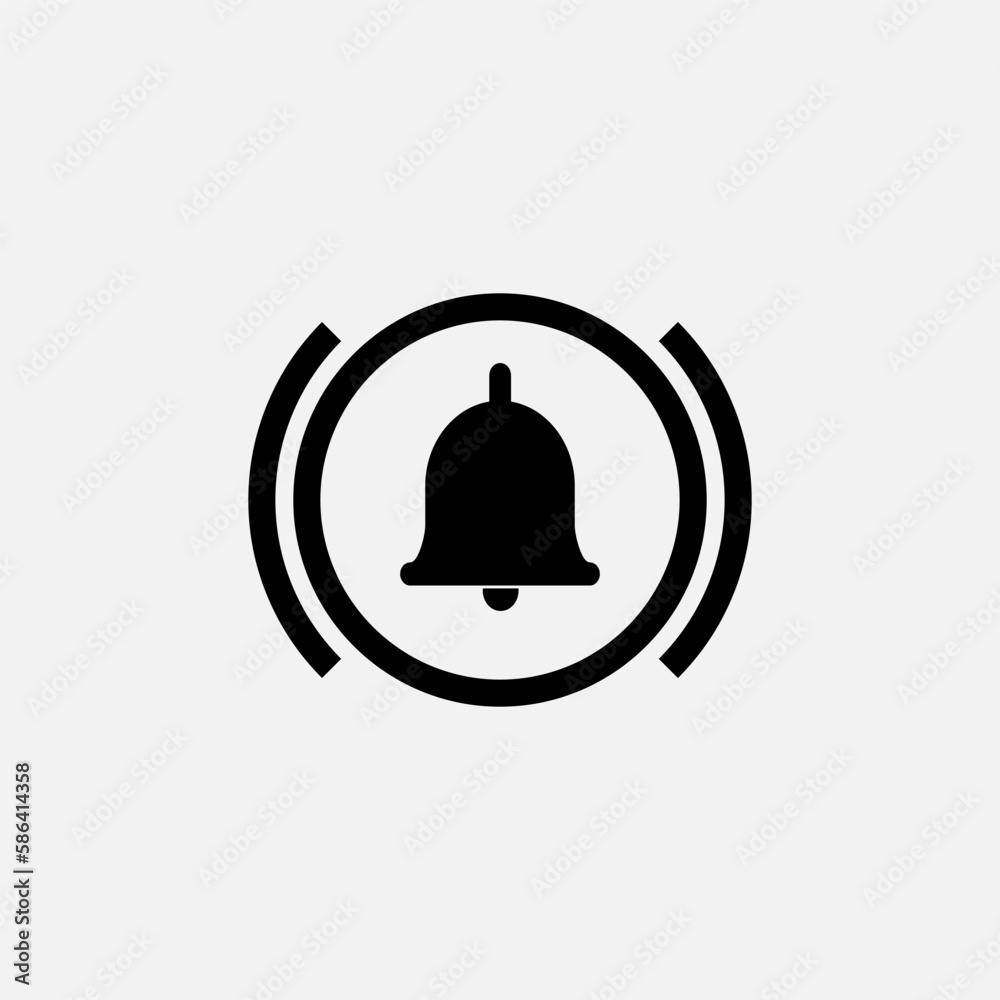 Bell Icon. Alert, Ringing Symbol for Design, Presentation, Website or Apps Elements – Vector. Bell Icon. Alert, Ringing Symbol for Design, Presentation, Website or Apps Elements – Vector.