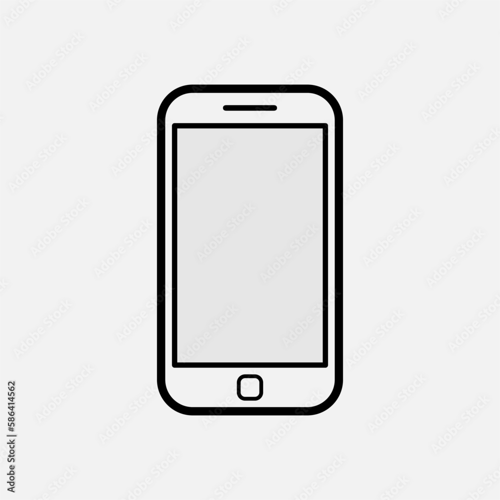 Smartphone Icon. Telecommunication Device Symbol for Design, Presentation, Website or Apps Elements – Vector. Smartphone Icon. Telecommunication Device Symbol for Design, Presentation, Website or Apps Elements – Vector.
