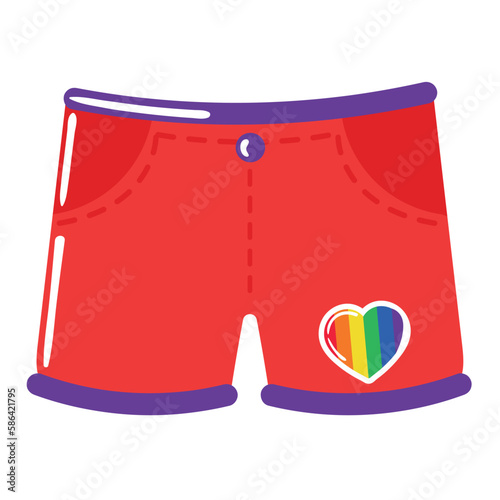 pants with flag LGBTQ