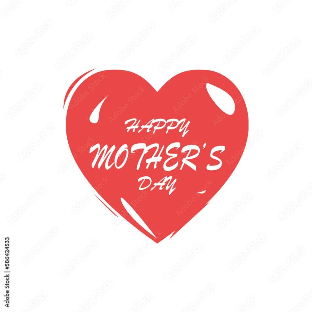 happy mothers day slogan, typography graphic design, vektor illustration, for t-shirt, background, web background, poster and more.
