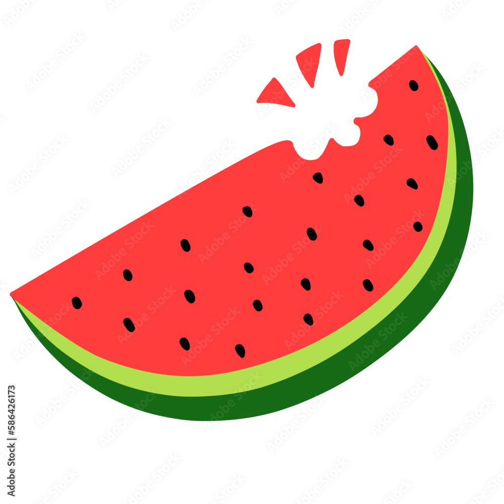 slice of watermelon slice of watermelon