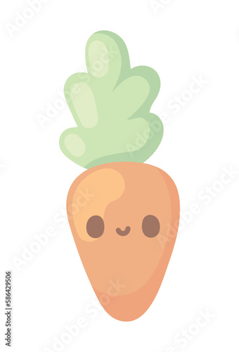 carrot kawaii food