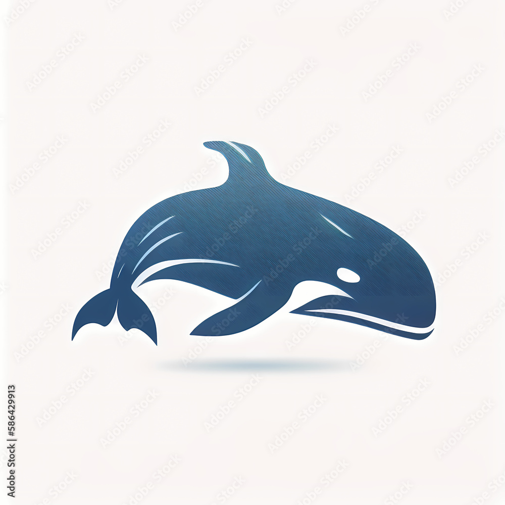 Fototapeta premium Whale Illustration