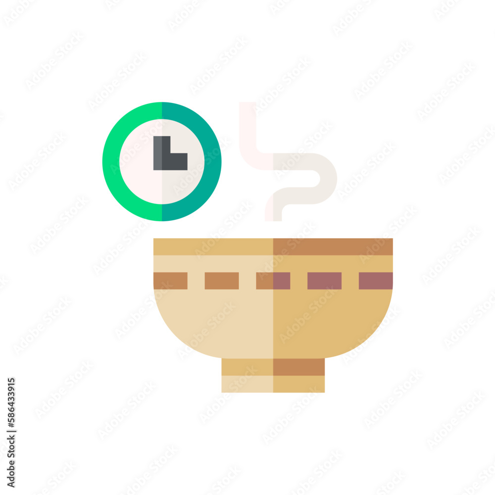 soup bowl icon Ramadan and Islamic Eid soup bowl icon Ramadan and Islamic Eid