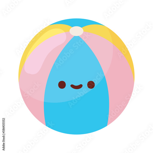 beach ball summer kawaii
